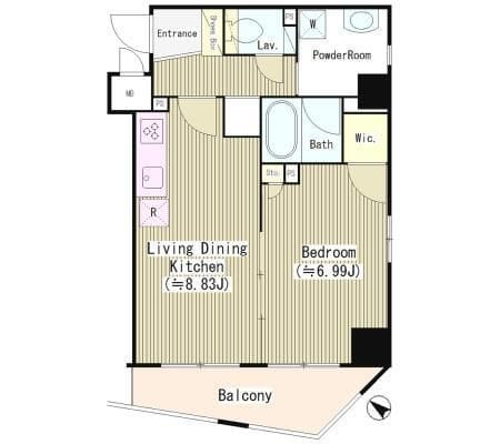 アクアアンビシャス八丁堀 1003