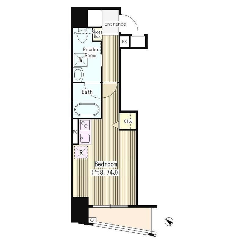 アクアアンビシャス八丁堀 301