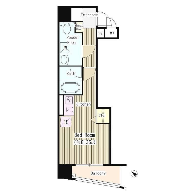 アクアアンビシャス八丁堀 701