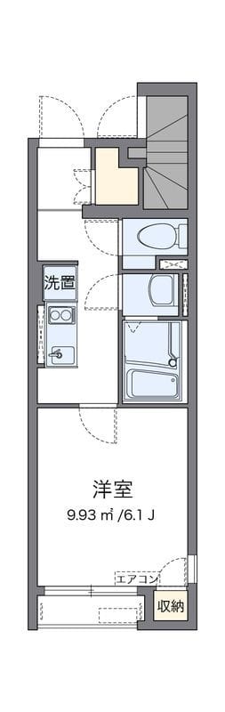 クレイノカワサキ 102 間取り図