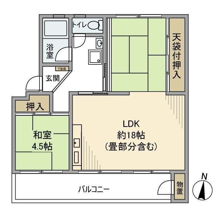 高円寺日東マンションB棟の写真