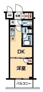 ハーモニーレジデンス大塚山手インサイド 103