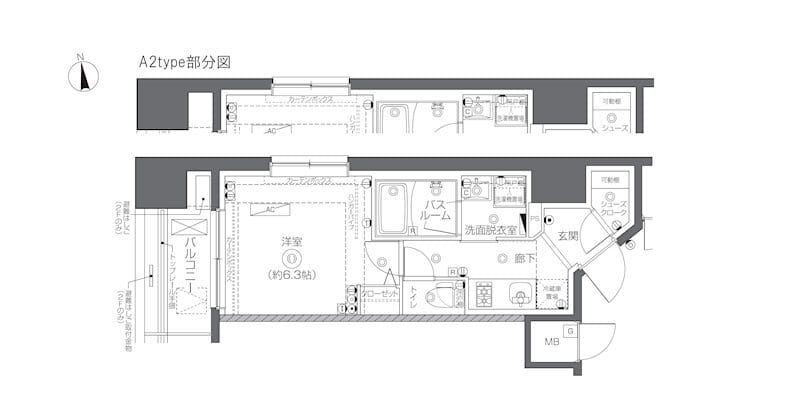 ZOOM秋葉原SQUARE 1001 間取り図