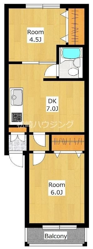 三田沼袋コーポの写真