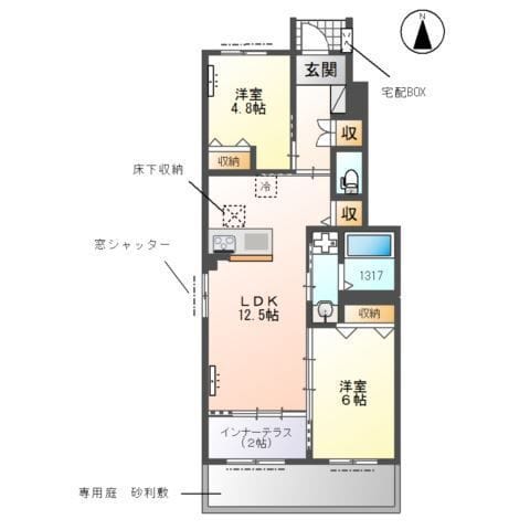 蔵の杜(くらのもり) 103 間取り図