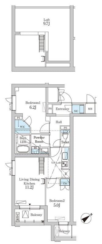 パークアクシス北千束MOCXION 404