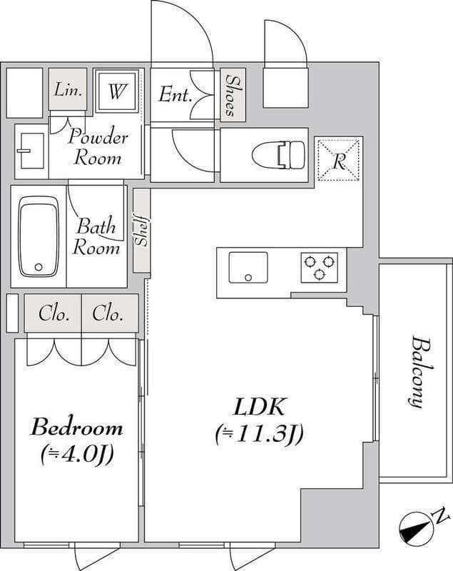 ルミーク三軒茶屋 1101