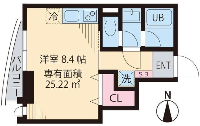 フォレスト ホーム 204 間取り図