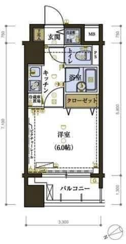 リヴシティ中央区築地 402