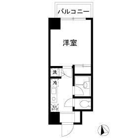Urban Link蒲田 306 間取り図
