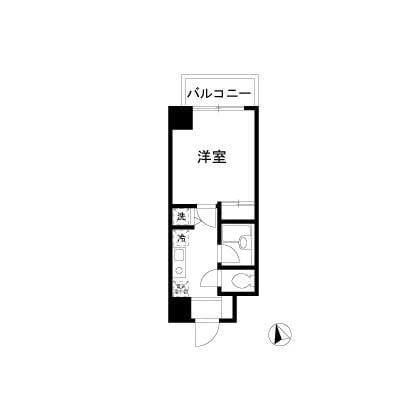Urban Link蒲田 506 間取り図