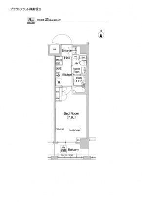 プラウドフラット神楽坂Ⅲ 502
