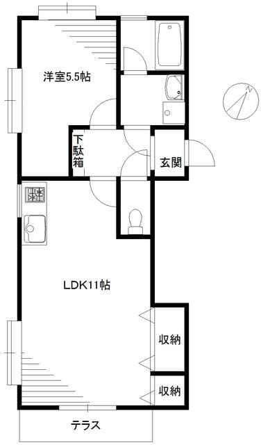 メゾンエクセリアB棟 101