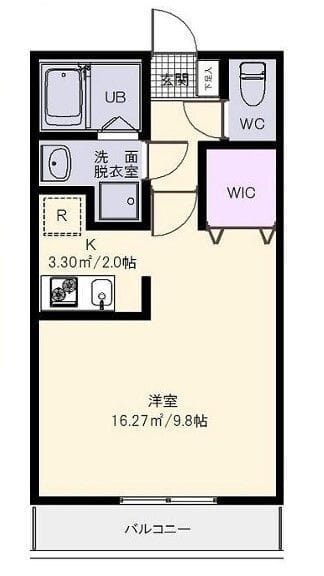 サーチメゾンⅡ 106 間取り図
