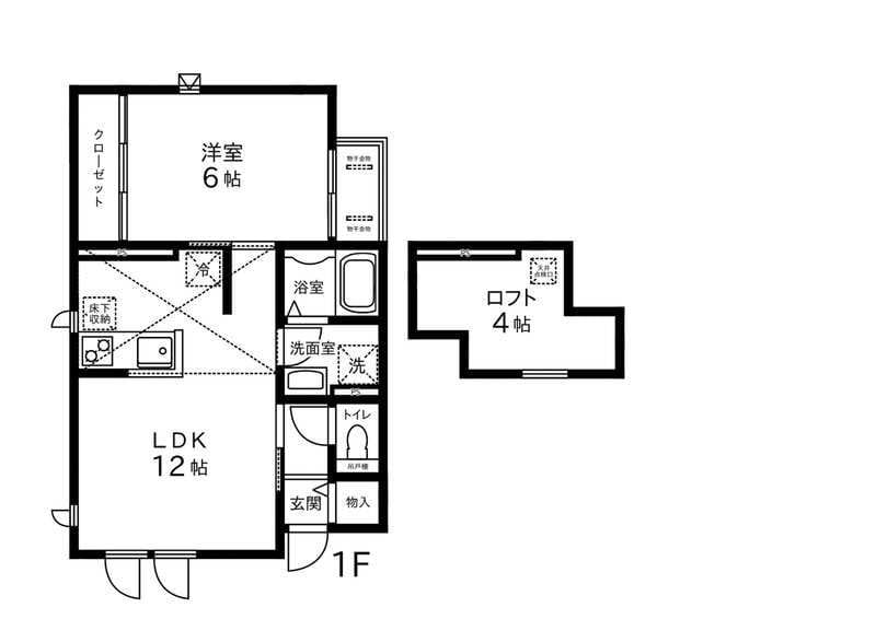 松濤K 101 間取り図