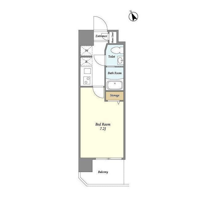アルファコート西川口19 0501 間取り図
