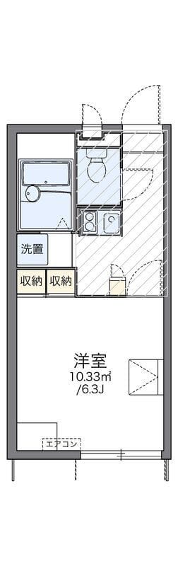 レオパレス桜 102 間取り図