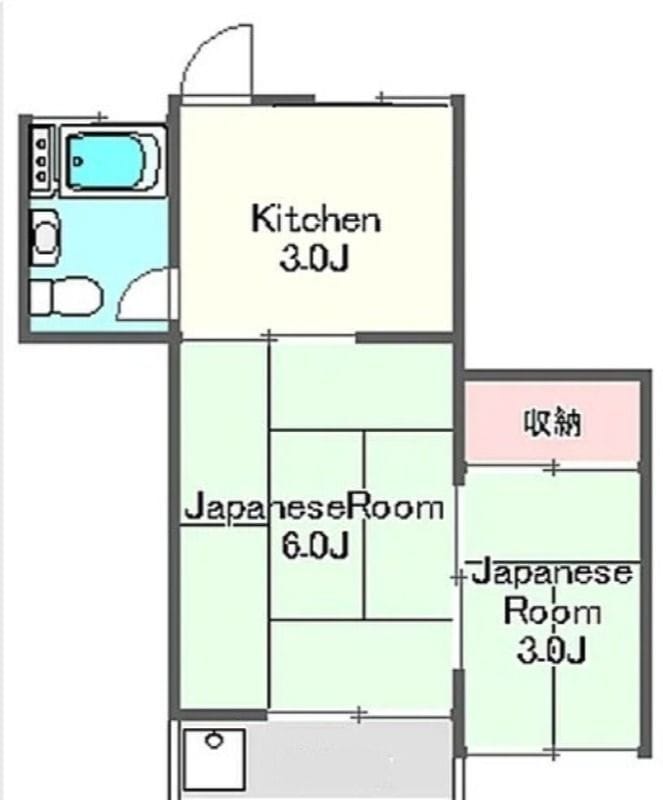 方南ハウス A 間取り図