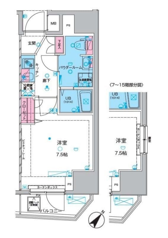 ジェノヴィア田端Ⅱグリーンヴェール 301