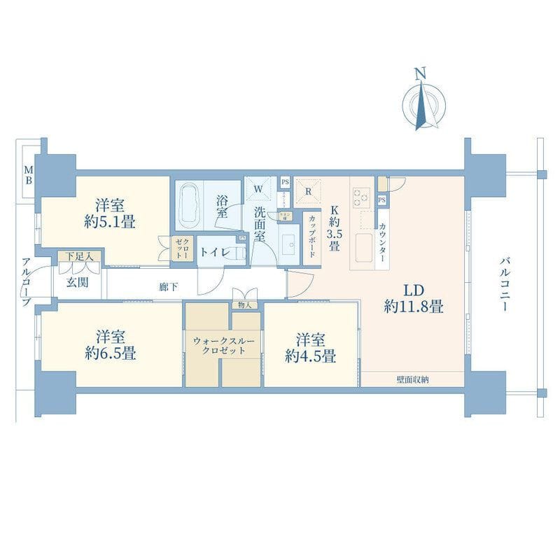 Brillia 辰巳 CANAL TERRACEの写真