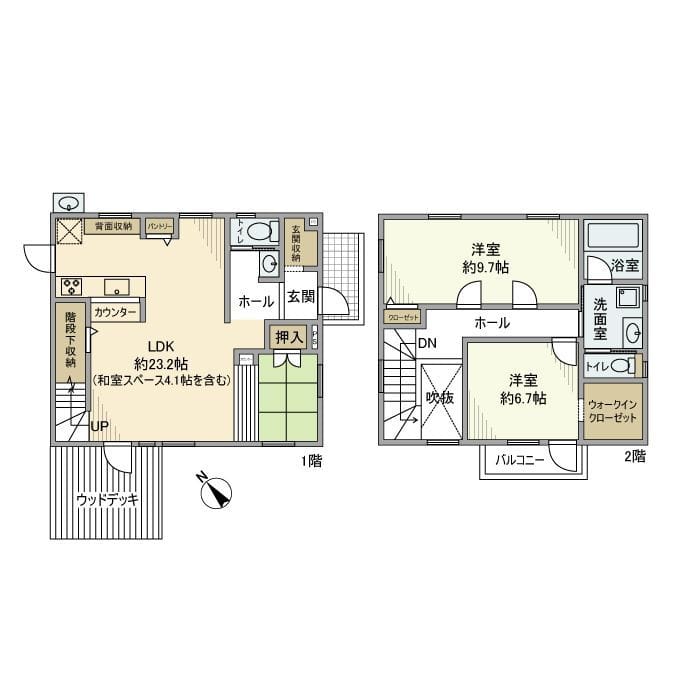 北寺尾戸建の写真