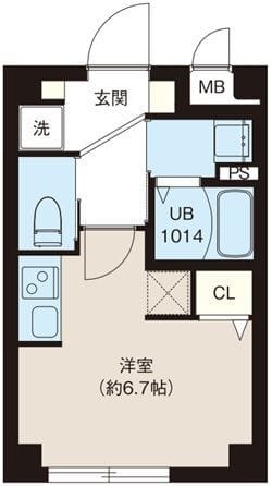レピュア北綾瀬レジデンス 101 間取り図