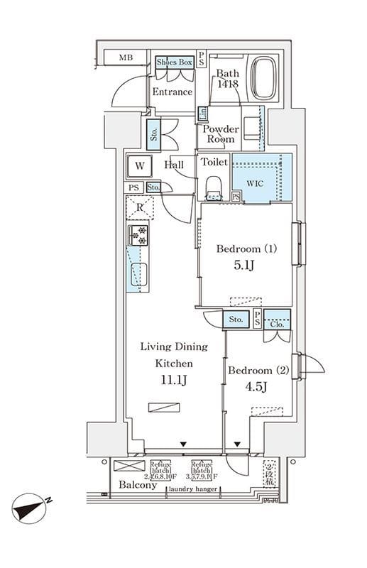 パークナードフィット南青山Garden 401