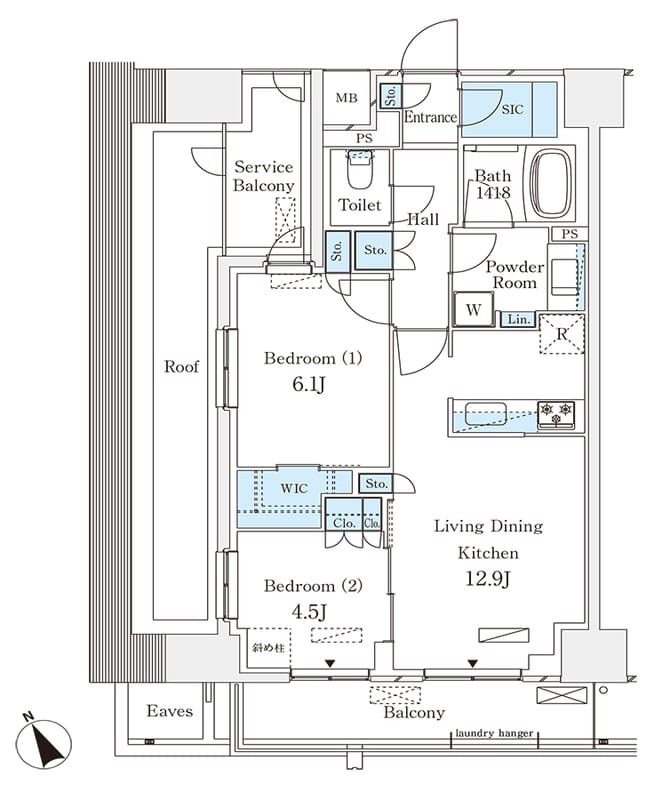 パークナードフィット南青山Garden 803