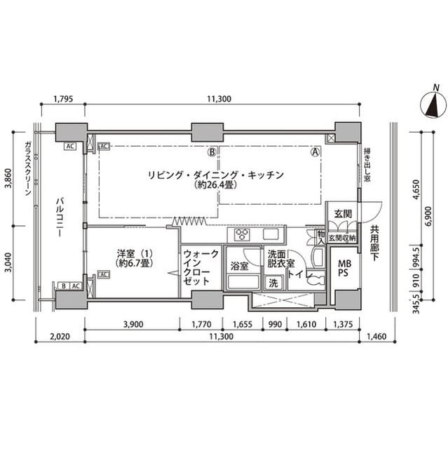 東雲キャナルコートCODAN16号棟 1102
