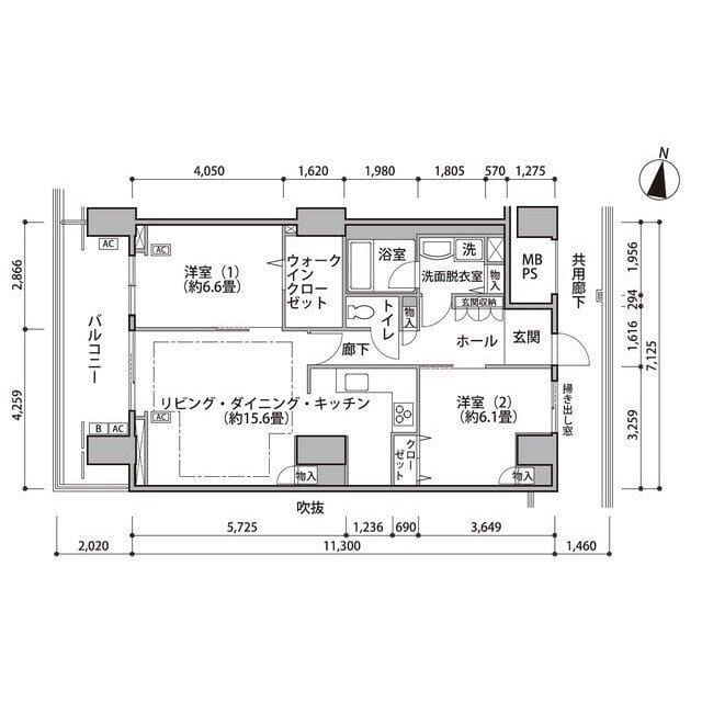 東雲キャナルコートCODAN16号棟 1307