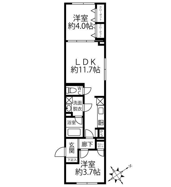 クリオ ラモード水天宮前 202