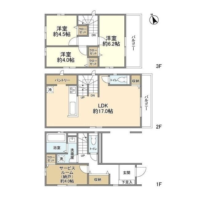 4159川崎市南加瀬5期1棟1号棟の写真