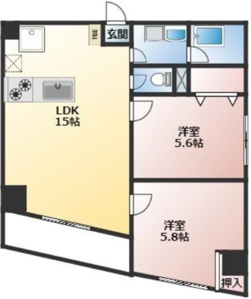 DWELL 501 間取り図