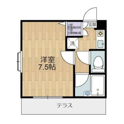 エルサヴァール 103 間取り図