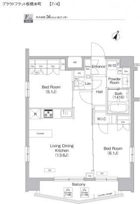 プラウドフラット板橋本町 804