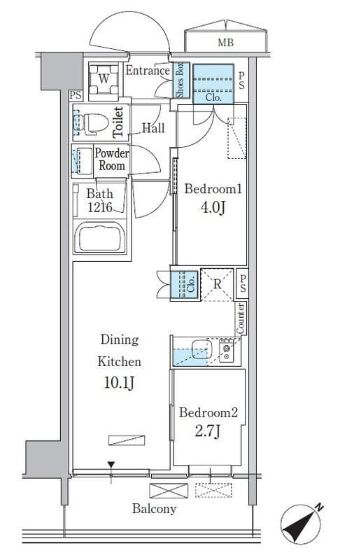 パークアクシス品川南大井パークフロント 116