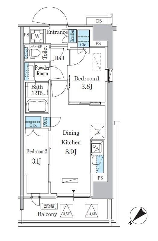 パークアクシス品川南大井パークフロント 301