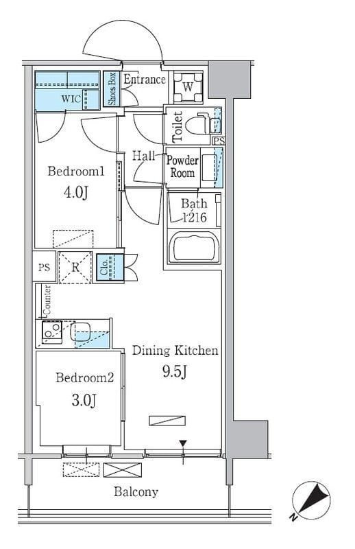 パークアクシス品川南大井パークフロント 409