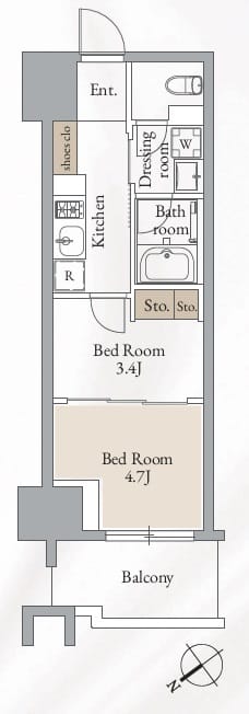 クロスレジデンス高田馬場 0304