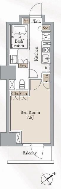 クロスレジデンス高田馬場 0510