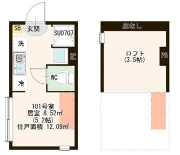 ハーモニーテラス富士見台Ⅲ 205