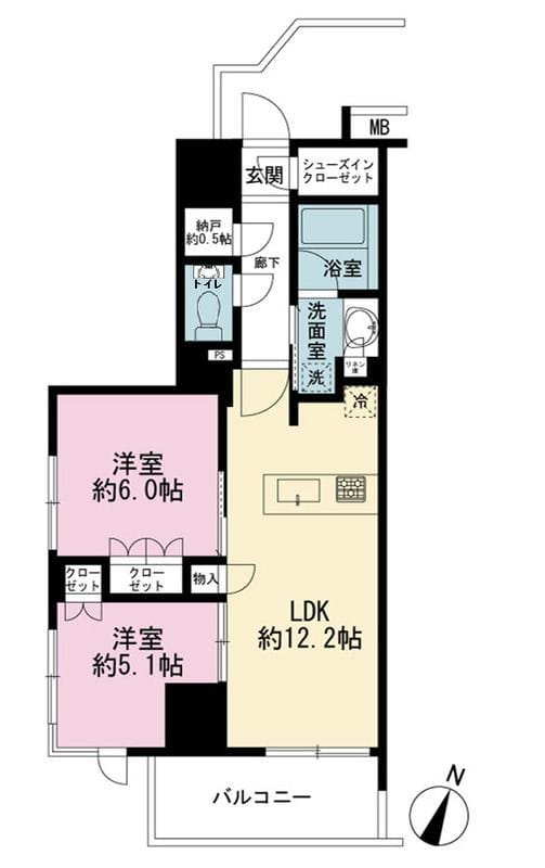 リビオ北品川リバーサイドテラス 1401