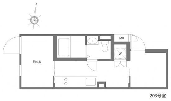 ミオテゾーロ哲学堂カーザ 0203
