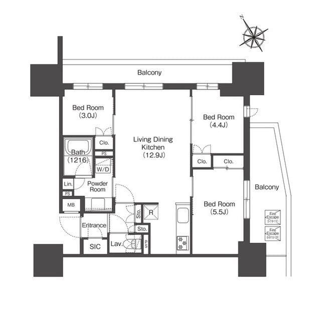 コンフォリア・リヴ板橋 0808