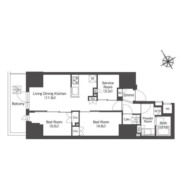 コンフォリア・リヴ板橋 1001