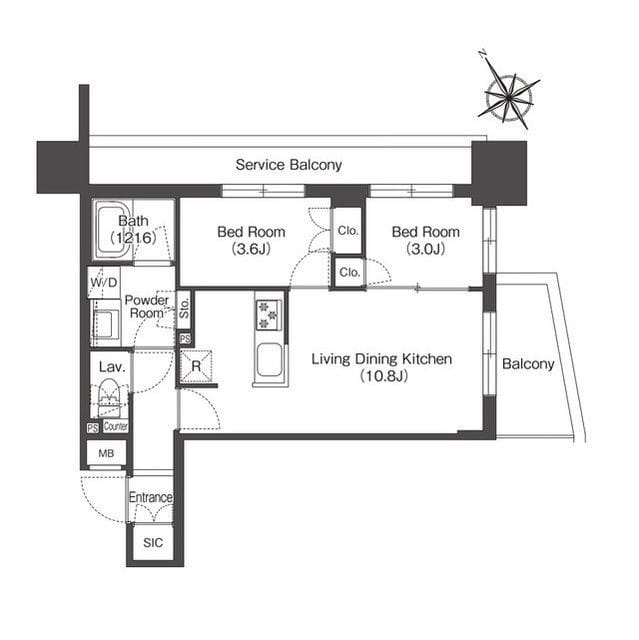 コンフォリア・リヴ板橋 1308