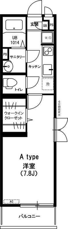 リブリ・桜レジデンス 201 間取り図