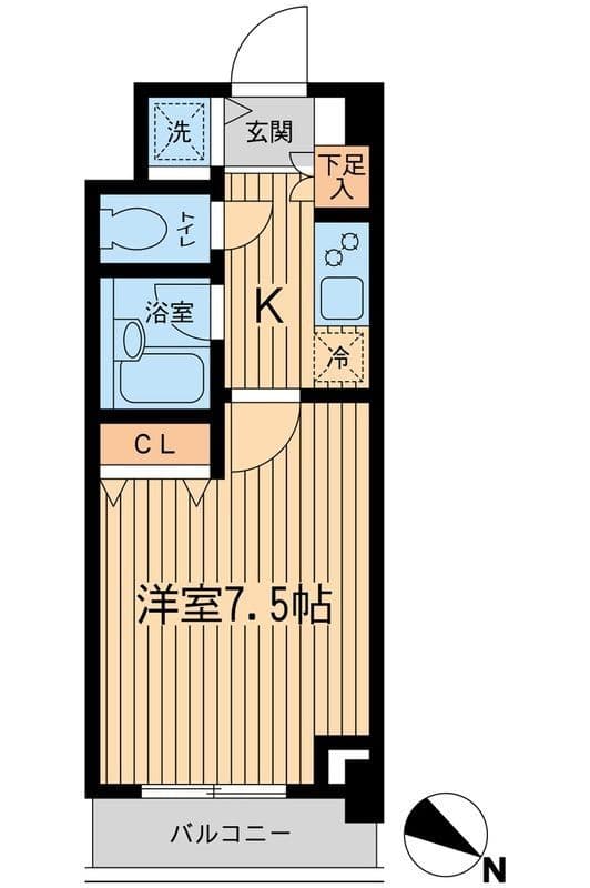 JC西馬込 0103 間取り図