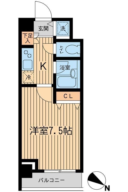JC西馬込 0205 間取り図