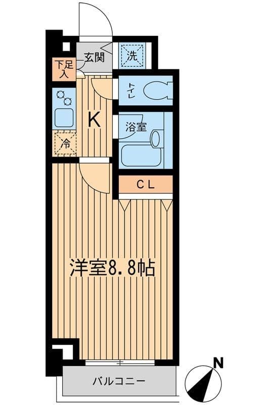 JC西馬込 0303 間取り図